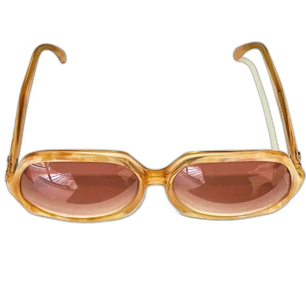 Original Vintage Sunglasses Anne Klein Riviera Mod 50 Made in Italy 1970s Retro - Picture 3 of 10